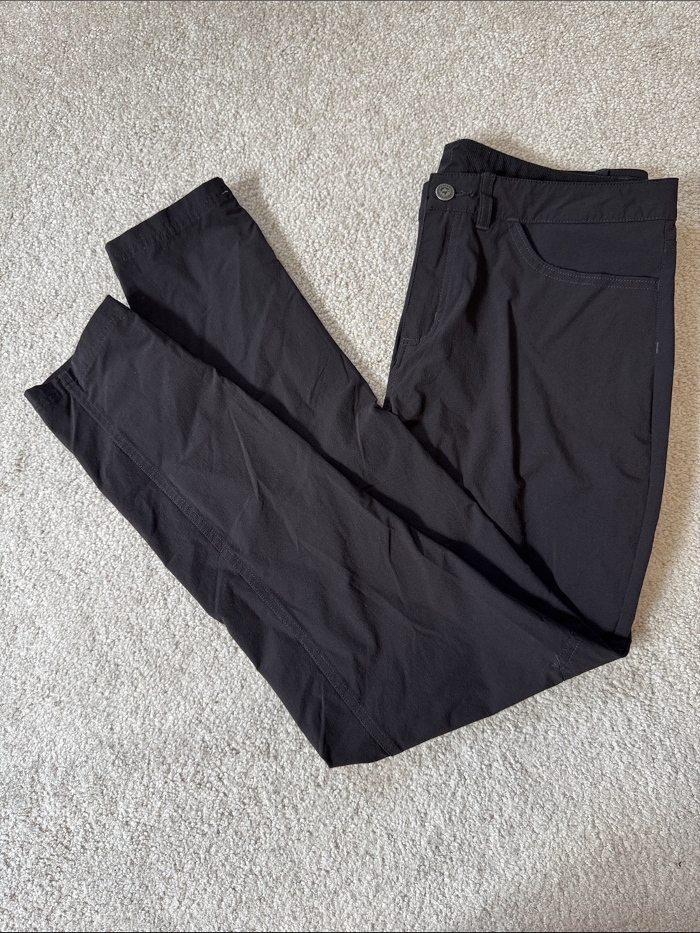 Patagonia Skyline Traveler Pants Hiking Trekking Camping Black 30" Size 12